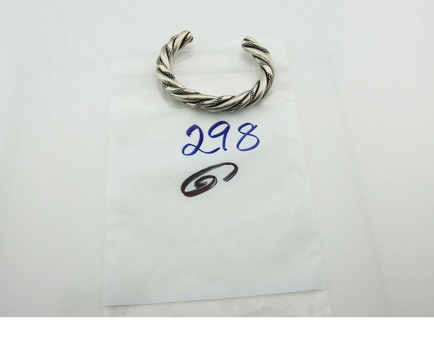 Navajo Cuff Bracelet 925 Sterling Silver Vintage Handmade Signed D Zachary
