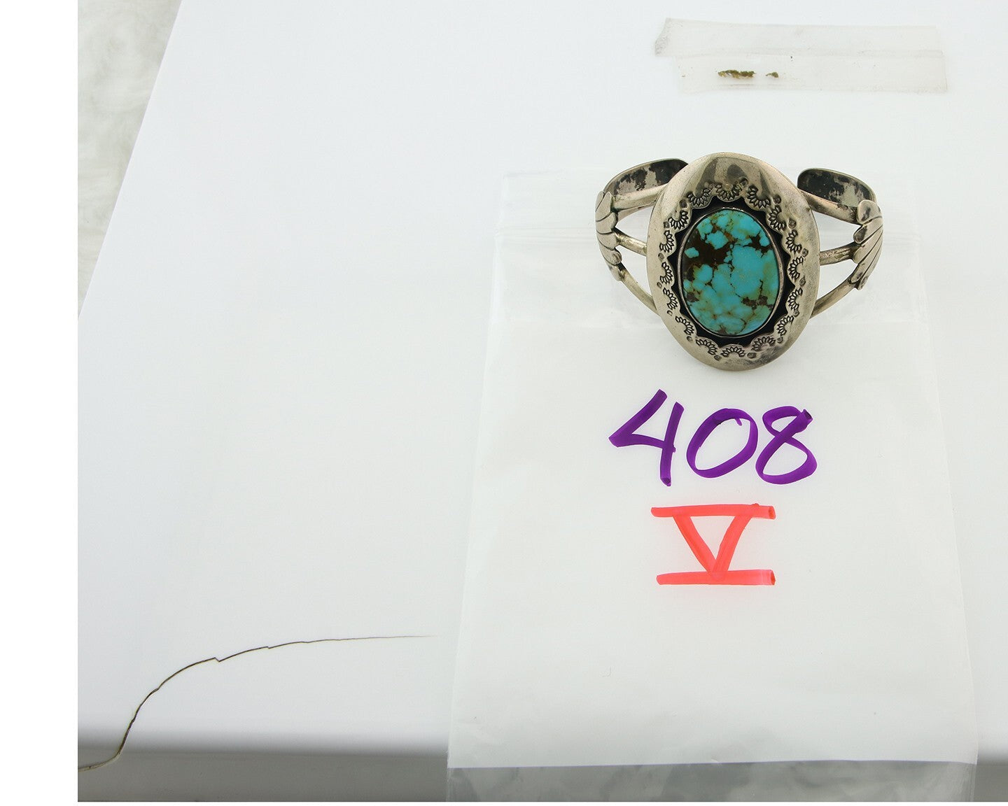 Vintage Navajo Bracelet 925 Silver Turquoise Handmade Authentic Signed M Montoya