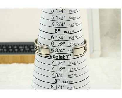 Navajo Bracelet 925 Silver Artist Signed Thomas Singer Cuff Made in the 1980's