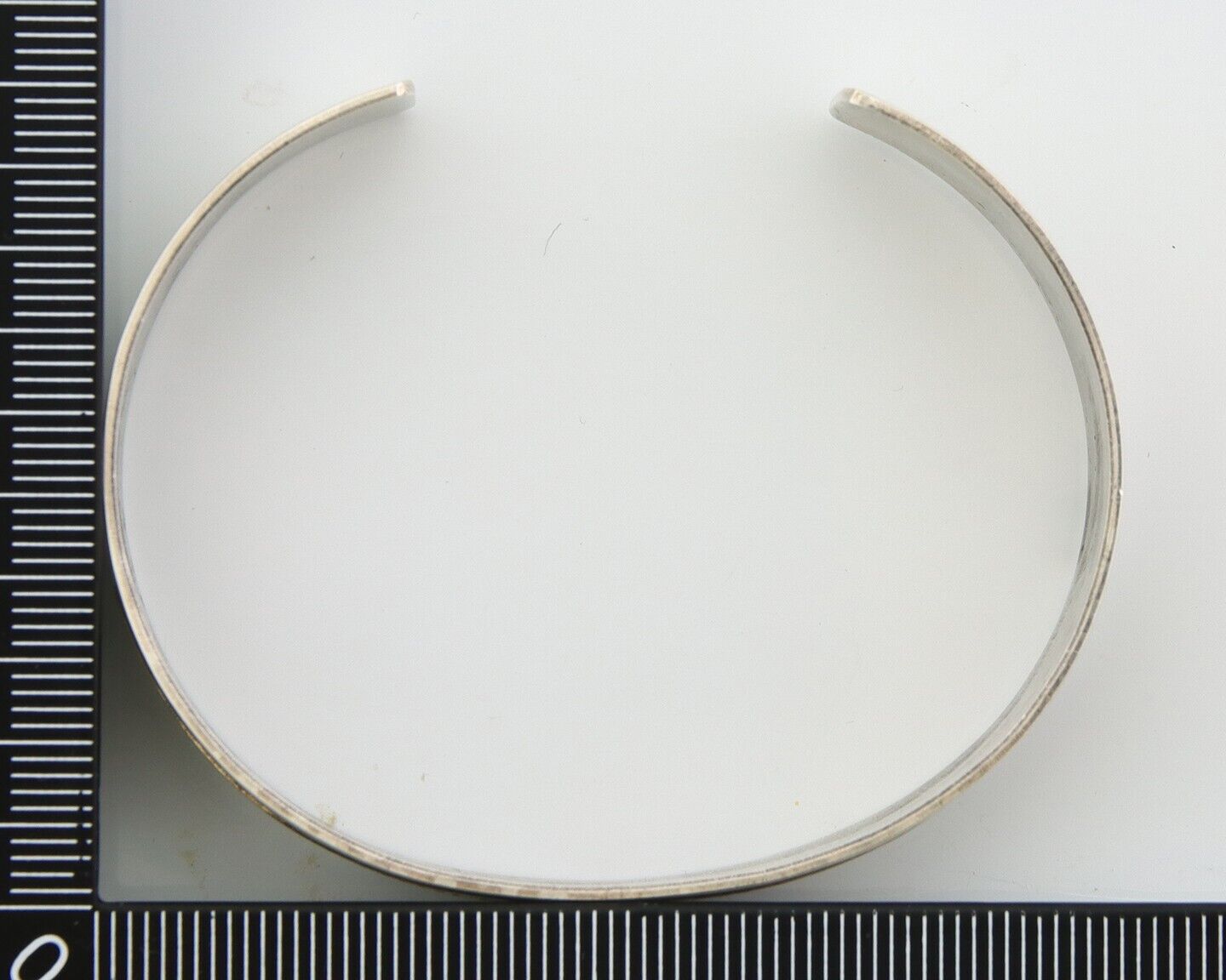 Navajo Bracelet 925 Silver & 12K Gold Cuff Artist Signed Randall Endito C.80's