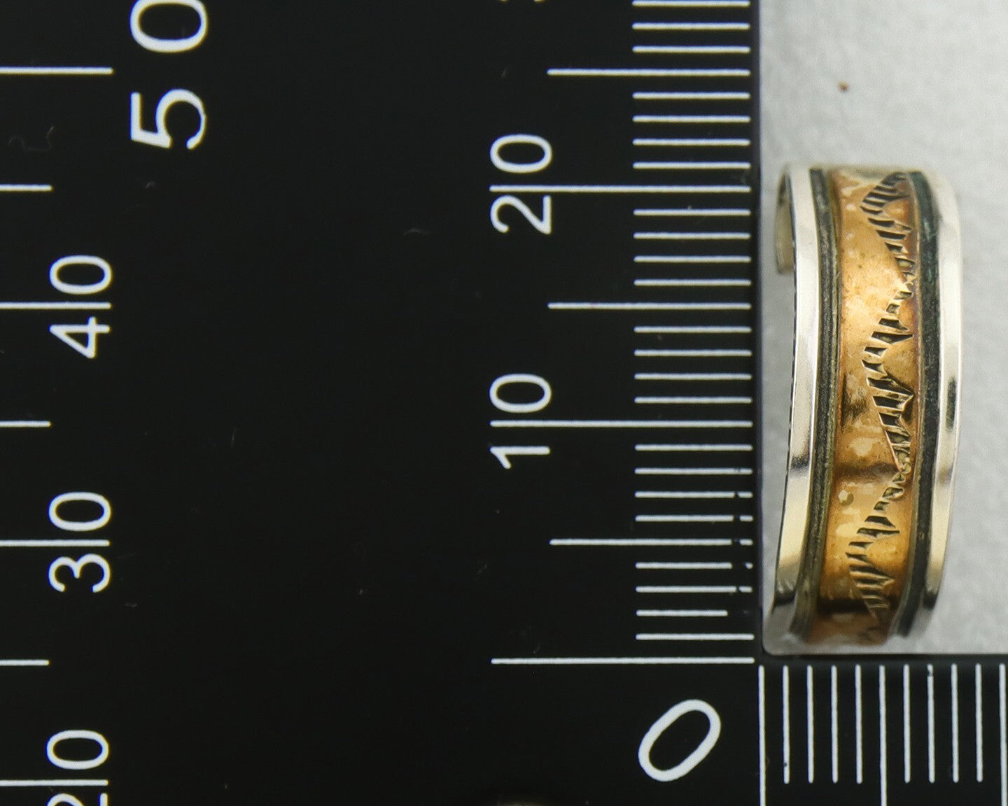 Navajo Hoop Earrings 925 Silver & Gold Artist Signed Randall Endito C.80's