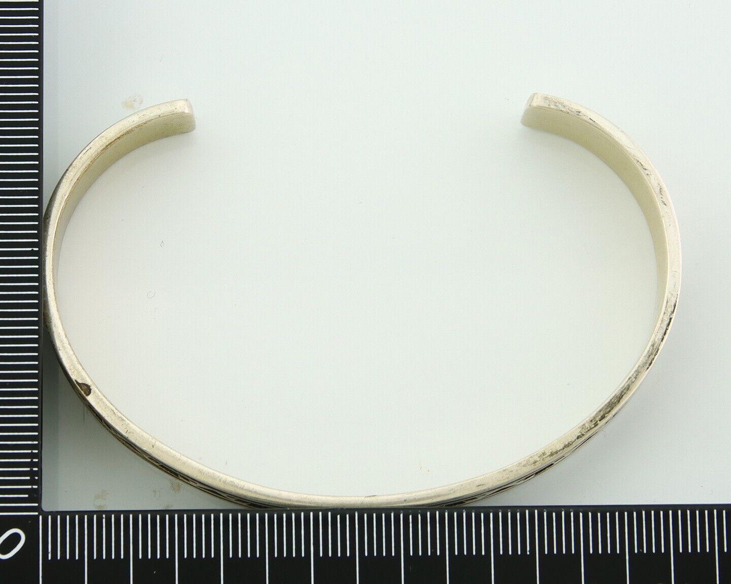 Navajo Bracelet 925 Silver Handmade Cuff Artist Signed Troy Laner C.80's