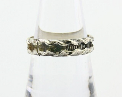 Navajo Handmade Ring 925 Silver Native American Size 7.0 C.80's