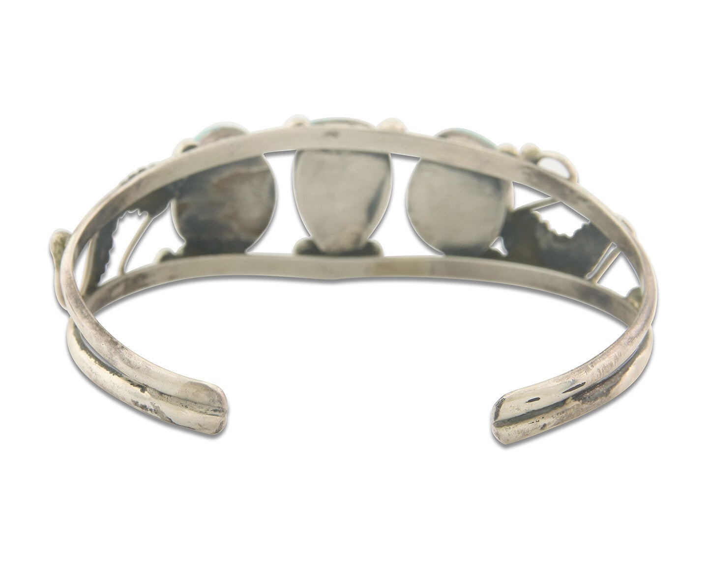 Vintage Navajo Bracelet 925 Silver Turquoise Traditional Handmade Authentic