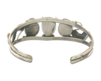 Vintage Navajo Bracelet 925 Silver Turquoise Traditional Handmade Authentic