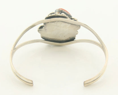 Navajo Cuff Bracelet Sterling Silver Natural Gemstone Vintage Native American
