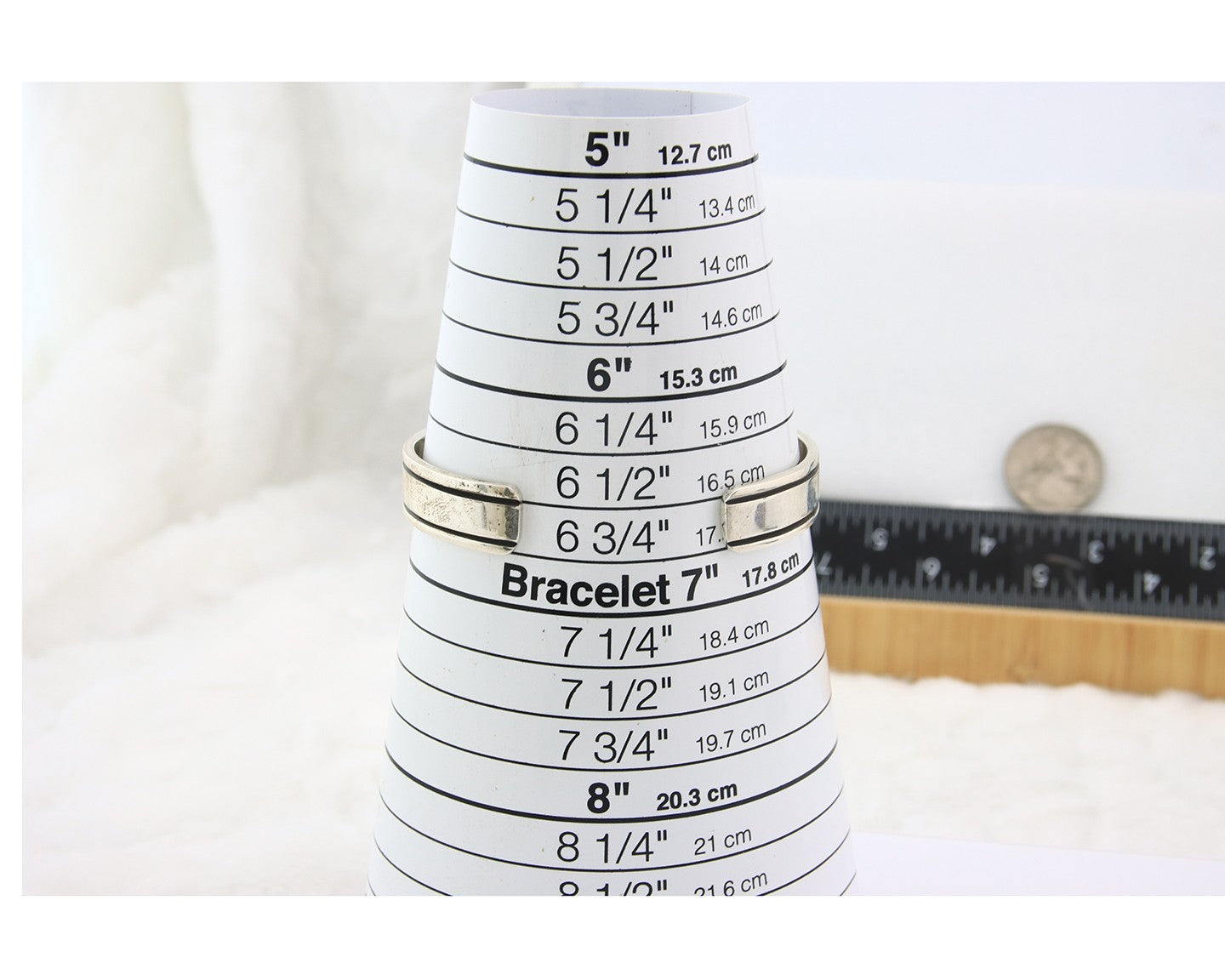 Navajo Cuff Bracelet Sterling Silver & Gold Vintage Signed Larry L Kaye