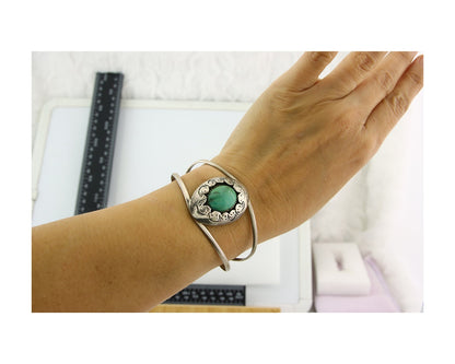 Vintage Navajo Bracelet 925 Silver Turquoise Handmade Authentic Native American