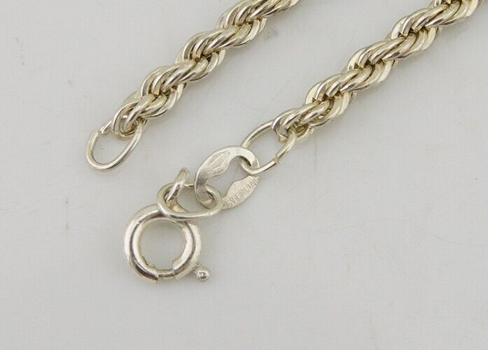 Navajo Necklace 925 Silver Natural Turquoise Artist Signed Mike Begay C.80's