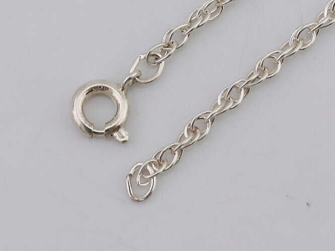 Navajo Royston Turquoise Necklace 925 Silver Artist Signed MC C.80's