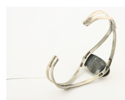 Vintage Navajo Bracelet 925 Silver Blue Turquoise Handmade