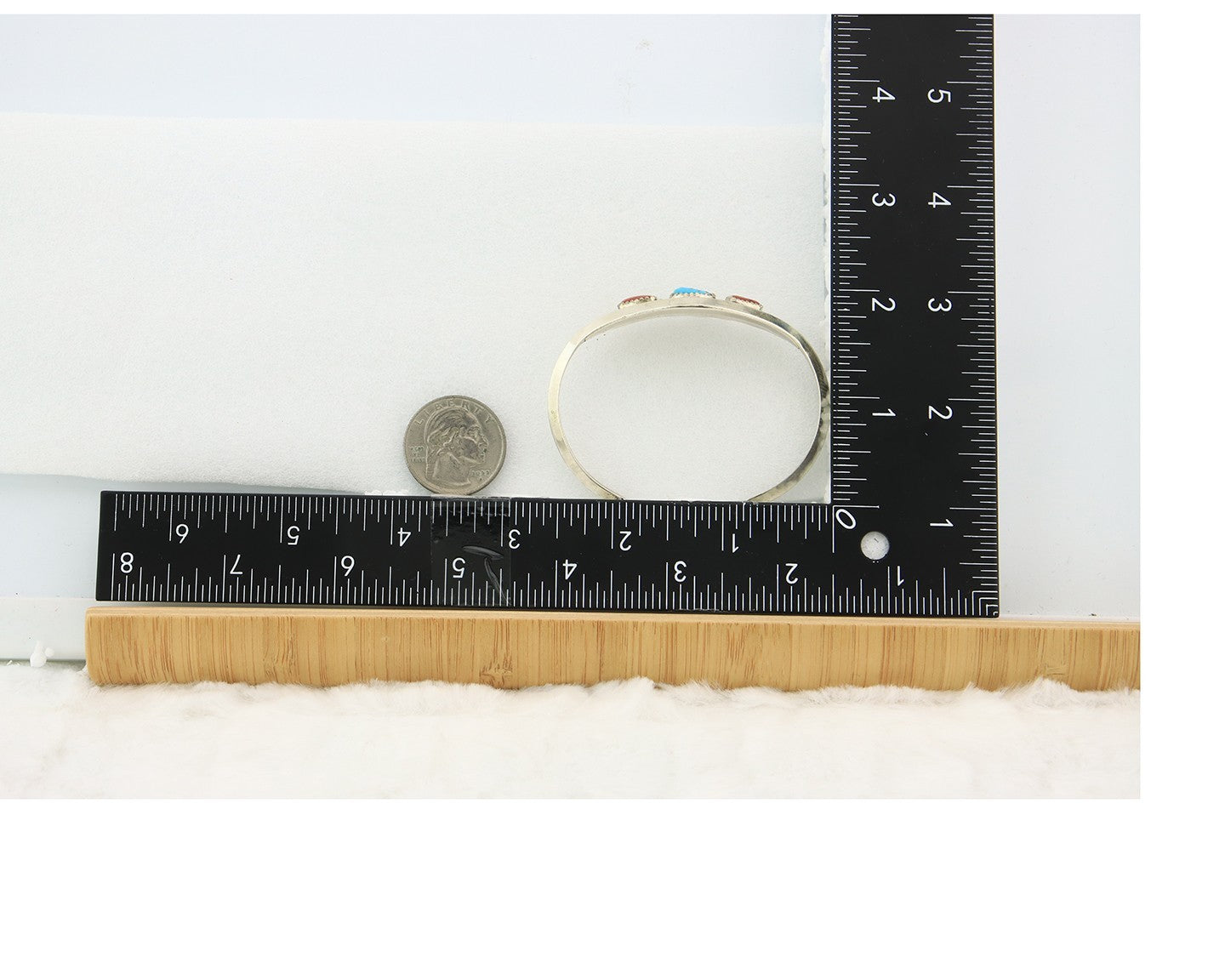 Navajo Cuff Bracelet Sterling Silver Natural Coral Turquoise Sign Justin Morris