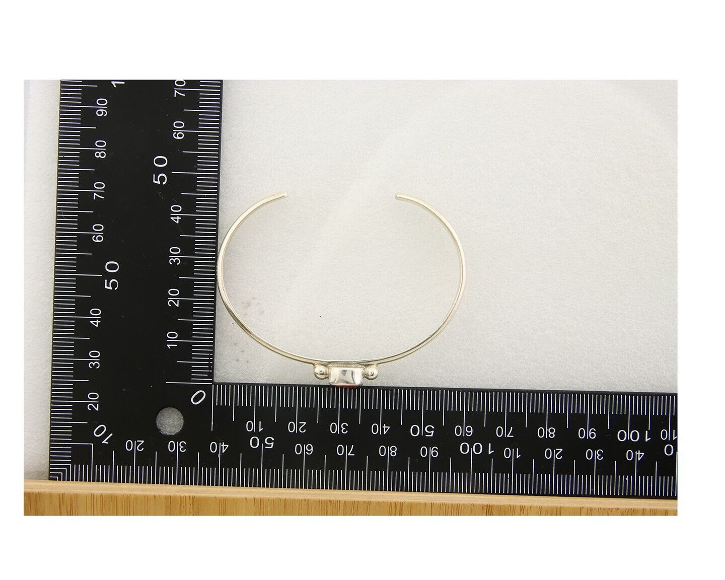 Navajo Bracelet .925 Silver Natural Red Coral Cuff Native American Artist C.80's