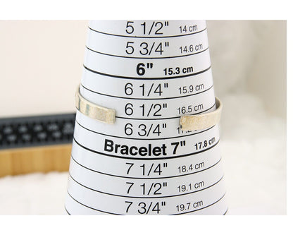 Navajo Bracelet 925 Silver & 12k Yellow Gold Plated Cuff Signed E C.80's