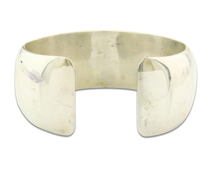 Navajo Bracelet 925 Silver Handmade Cuff 23.5 mm Wide C.80's
