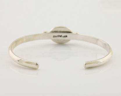 Navajo Royston Turquoise Bracelet 925 Silver Artist Native American C.80's