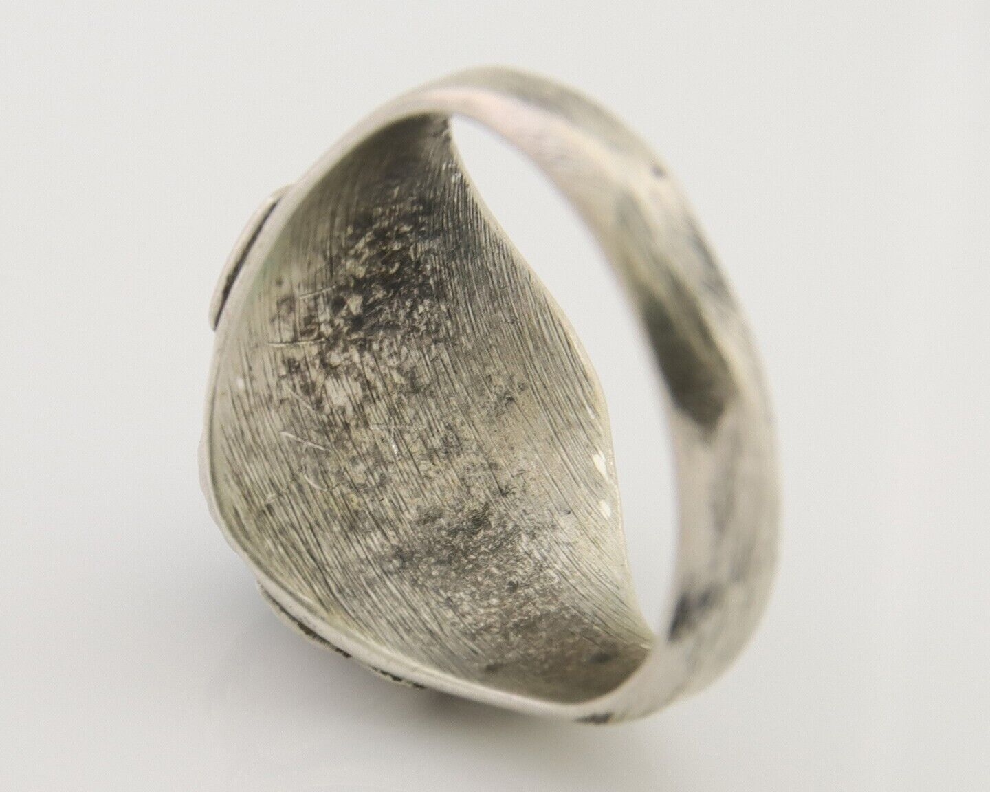 Navajo Ring 925 Silver Turquoise Turpen's Pawn Vault Artist Native C.80's