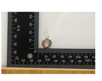 Navajo Earrings 925 Silver Handmade Natural Lapis Artist Signed B.J. Guerro C80s