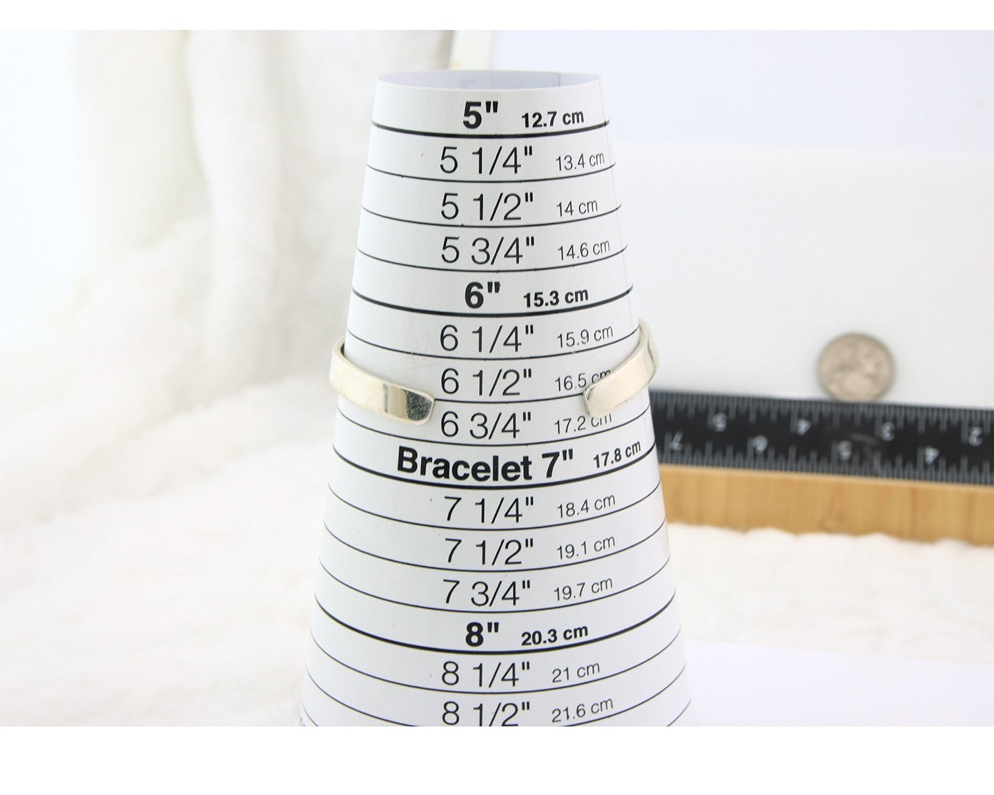 Navajo Cuff Bracelet Sterling Silver & Gold Vintage Signed RL