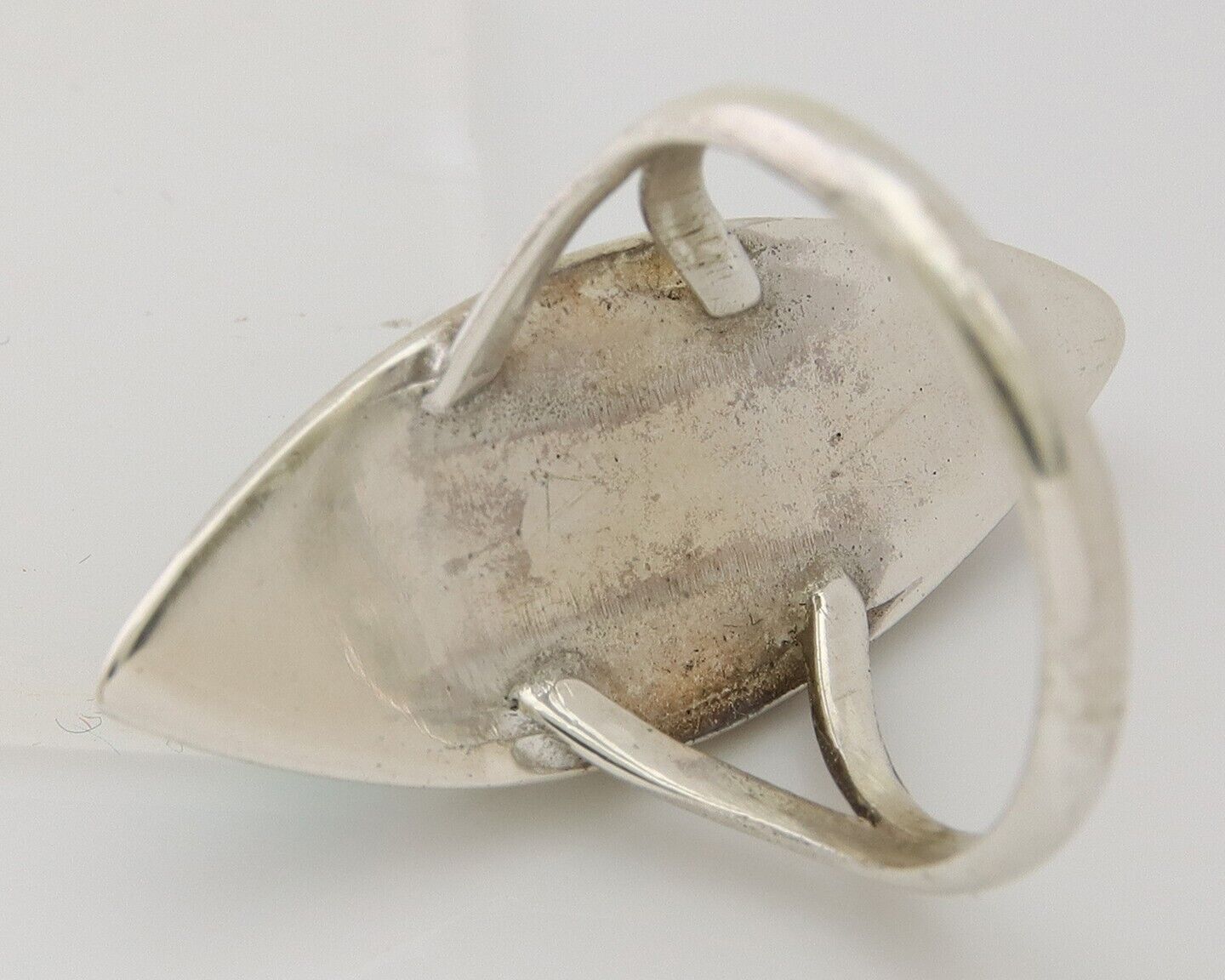 Navajo Ring 925 Silver Turquoise Shell Onyx Spiney Oyster Native Artist C80's