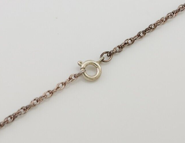 Navajo Turquoise Necklace 925 Silver Sand Cast Dancer C.80's