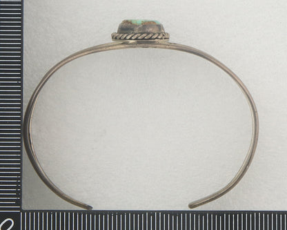Vintage Navajo Bracelet 925 Silver Turquoise Traditional Handmade Authentic