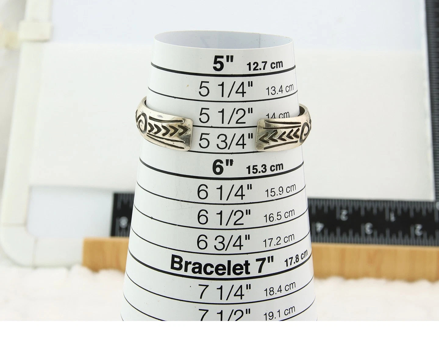 Navajo Cuff Bracelet Sterling Silver Authentic Turquoise Signed Stanley Bain
