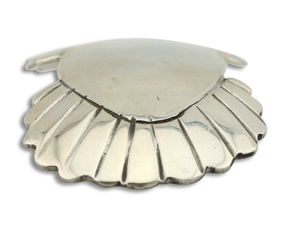 Women's Navajo Hair Clip Hand Stamped 925 Silver Artist Signed C Montoya C.80's