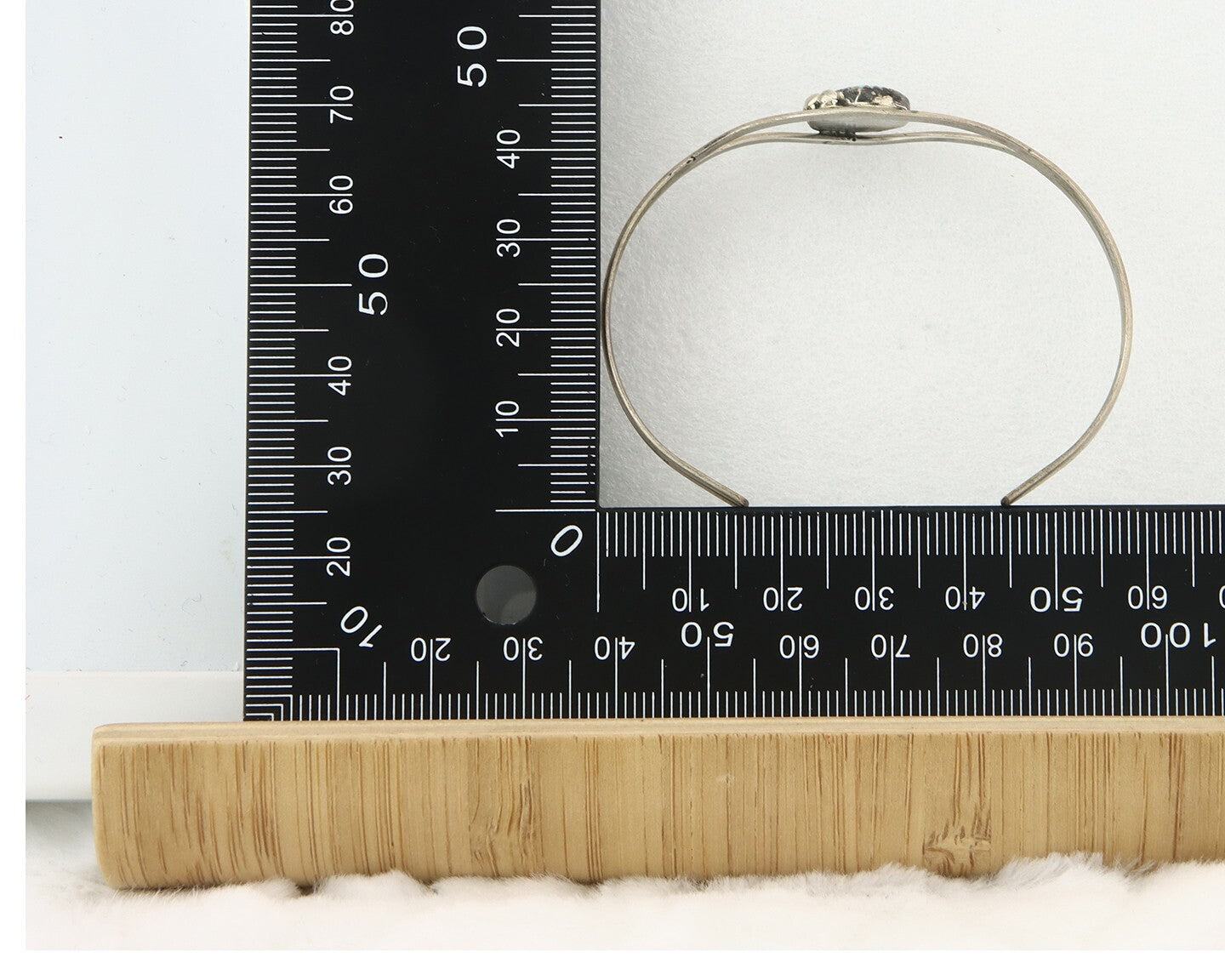 Vintage Navajo Bracelet 925 Silver Blue Turquoise Handmade Signed P