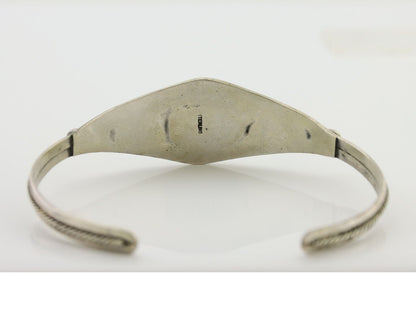 Navajo Handmade Bracelet 925 Silver Arizona Turquoise Native American C.80's