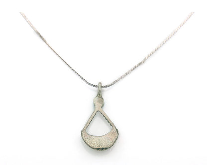 Navajo Necklace Sterling Silver Natural Blue Turquoise Vintage