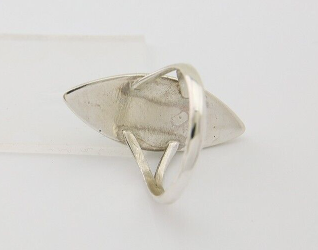 Navajo Ring 925 Silver Turquoise Shell Onyx Spiney Oyster Native Artist C80's