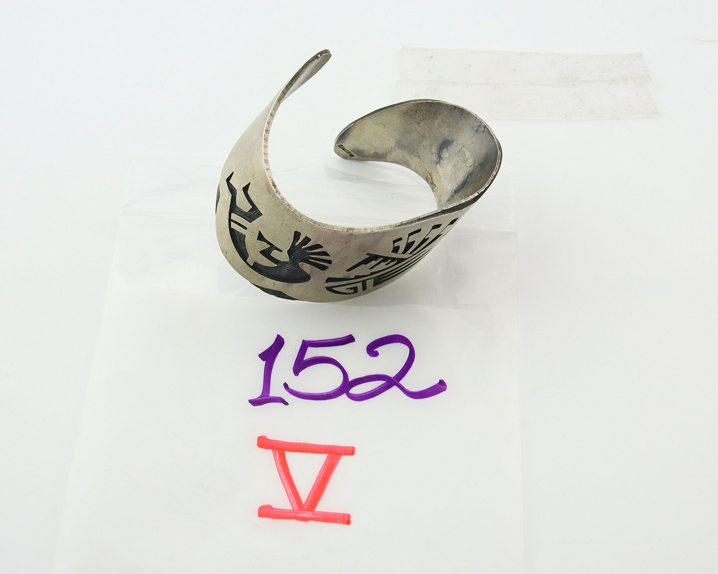 Vintage Hopi Bracelet 925 Silver Handmade Authentic Traditional