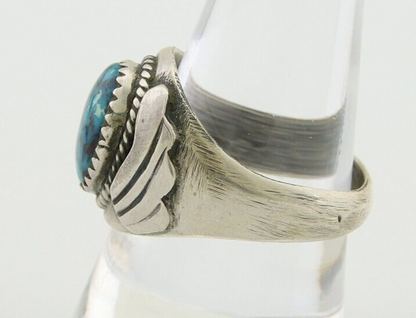 Navajo Ring 925 Silver Turquoise Turpen's Pawn Vault Artist Native C.80's