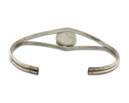 Vintage Navajo Bracelet 925 Silver Blue Turquoise Handmade Signed P