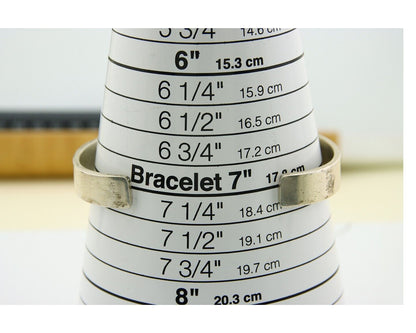 Navajo Bracelet 925 Silver Handmade Cuff Artist Signed Troy Laner C.80's