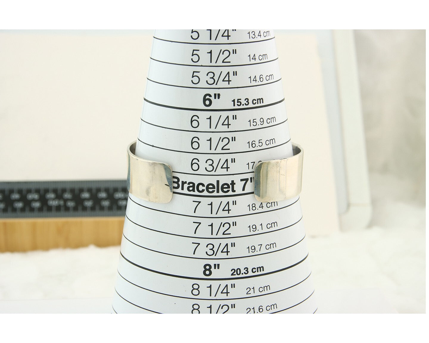 Navajo Bracelet Gold & 925 Silver Handmade 16 mm Wide Signed Thomas Singer C80s