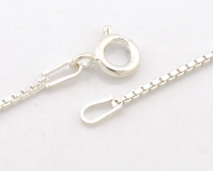 Navajo Necklace 925 Silver Natural Mined Gaspiete Artist Signed RB C.80's