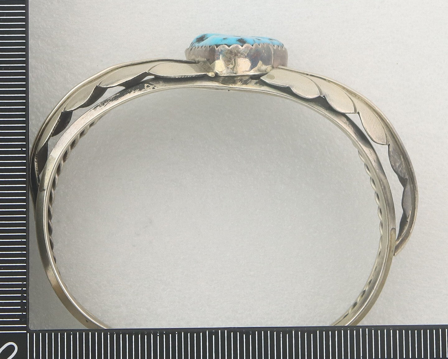 Vintage Navajo Bracelet 925 Silver Turquoise Traditional Handmade Authentic