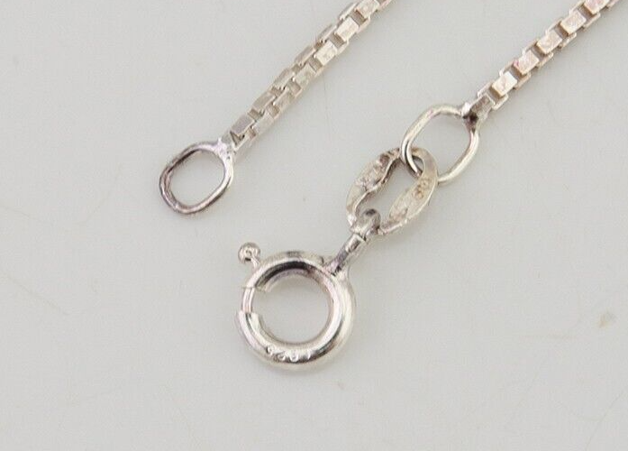 Navajo Necklace 925 Silver Natural Turquoise Artist Signed Mike Begay C.80's