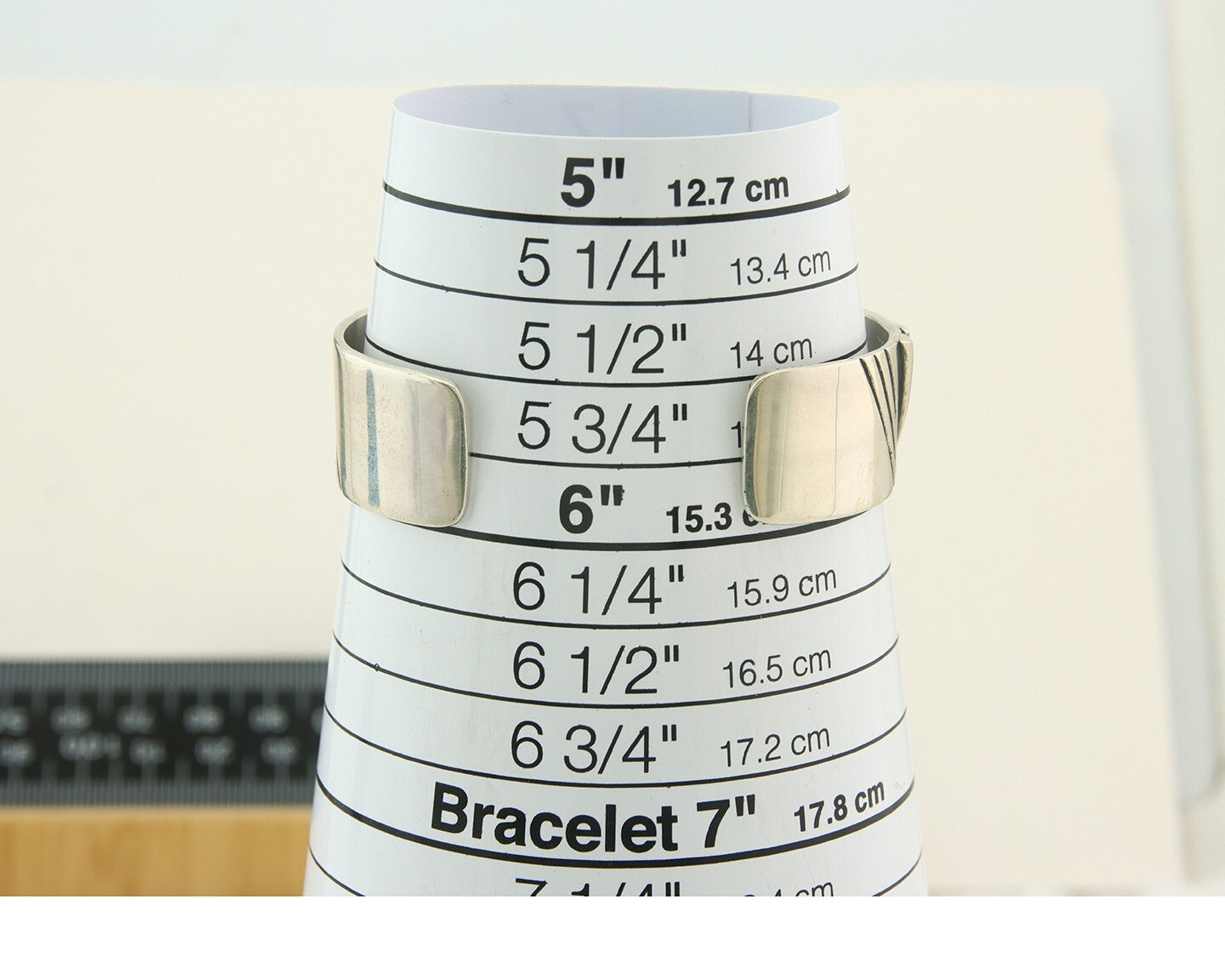 Navajo Bracelet Gold & 925 Silver Handmade 16 mm Wide Signed Thomas Singer C80s