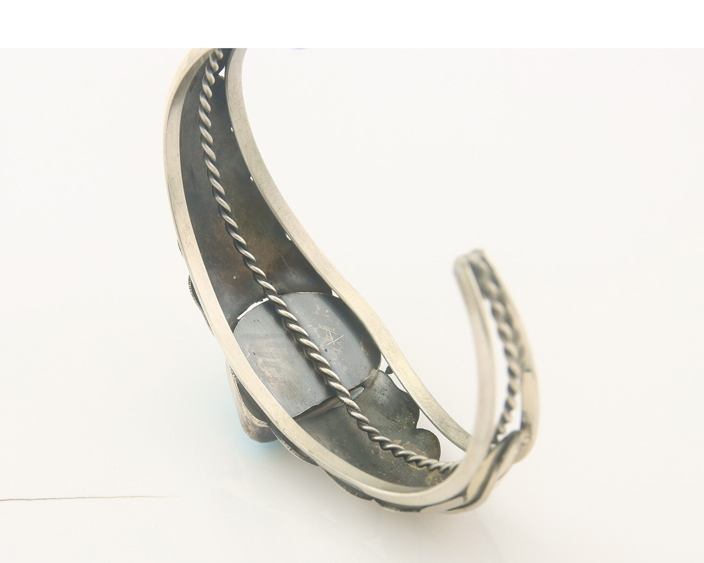 Vintage Navajo Bracelet 925 Silver Turquoise Traditional Handmade Authentic