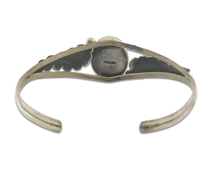Vintage Navajo Bracelet 925 Silver Turquoise Traditional Handmade Authentic
