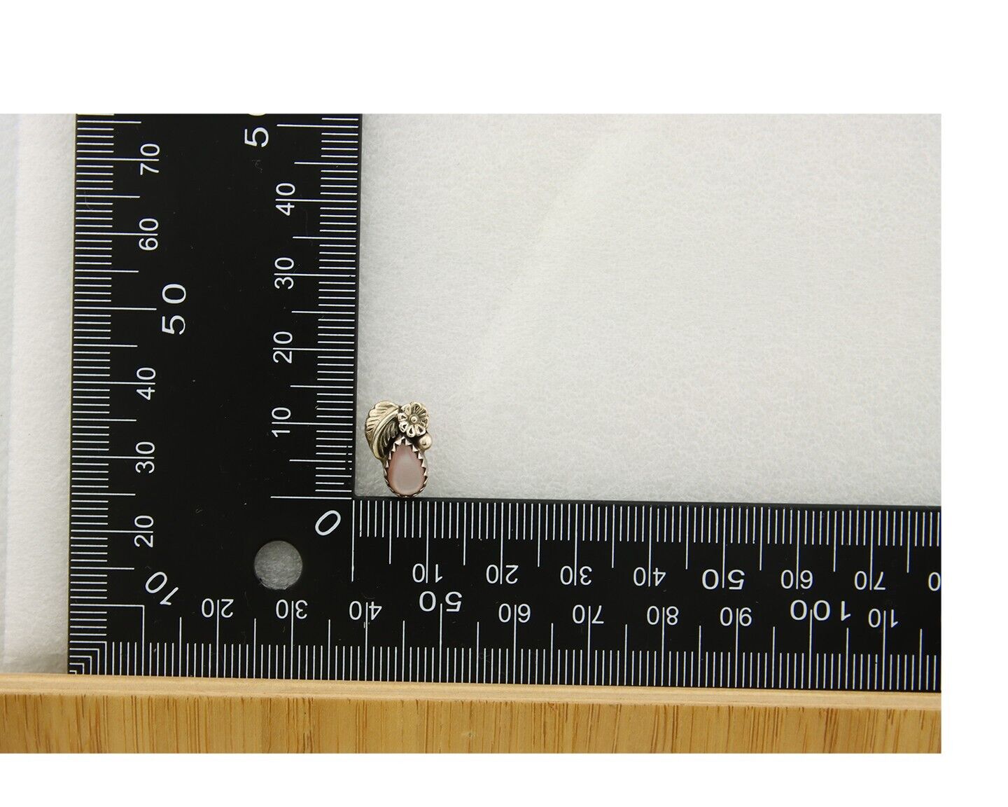 Navajo Earrings 925 Silver Handmade Natural Pink Mussel Native American Artist