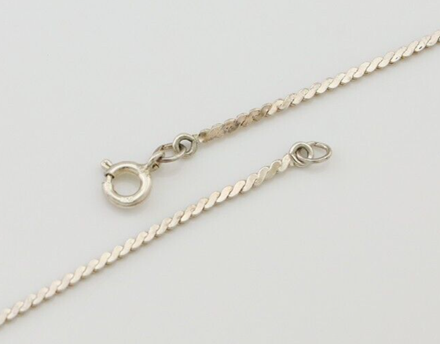 Navajo Turquoise Necklace 925 Silver Native American Artist C.80's