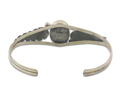 Vintage Navajo Bracelet 925 Silver Turquoise Traditional Handmade Authentic