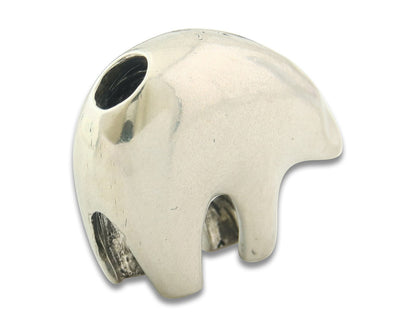 Navajo Sterling Silver Spirit Bear Pendant Handmade Authentic Vintage Signed C80