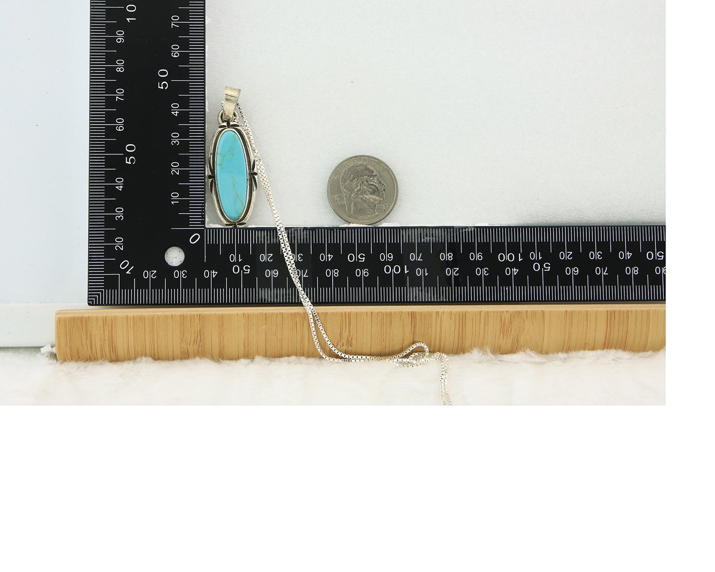 Navajo Necklace Sterling Silver Authentic Turquoise Vintage Native Artist