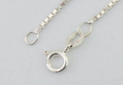 Navajo Spirit Bear Necklace Pendant 925 Sterling Silver Signed C C.80's