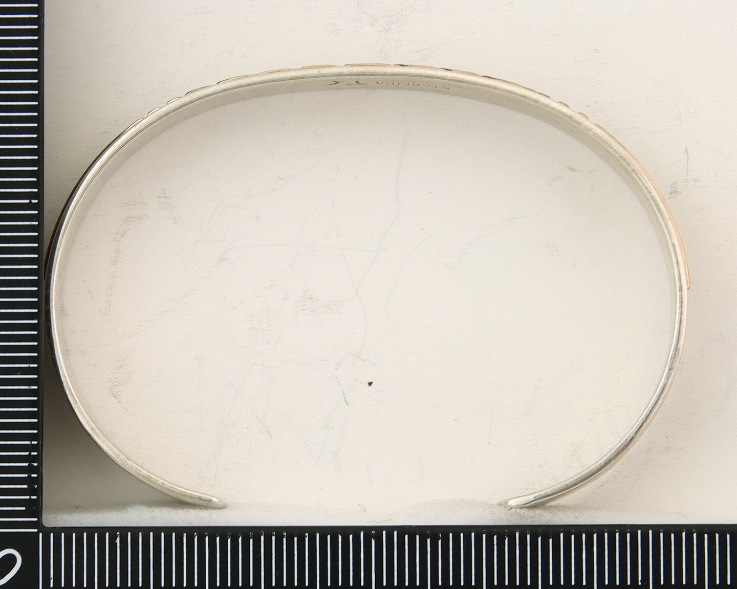 Navajo Bracelet 925 Silver & 12k Yellow Gold Filled Signed Thomas Singer C.80's